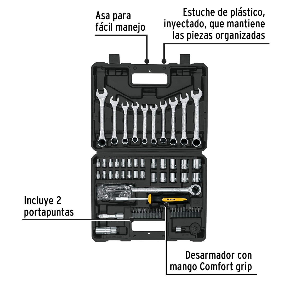 Juego De Herramientas 1/4