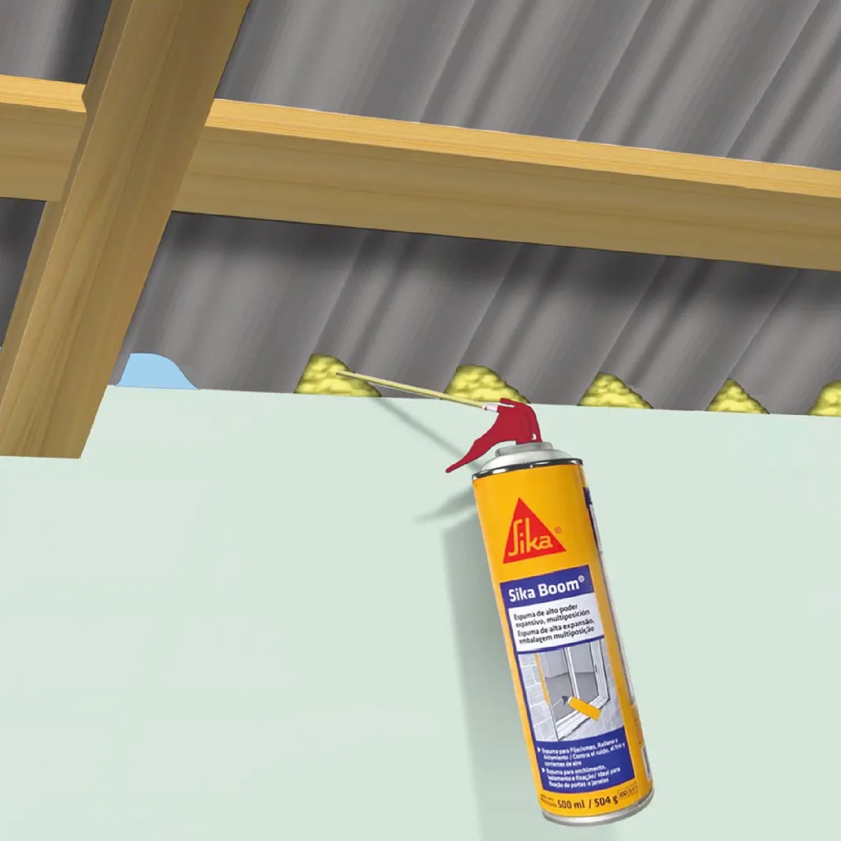 Espuma Expansiva Sika Boom 500Ml2