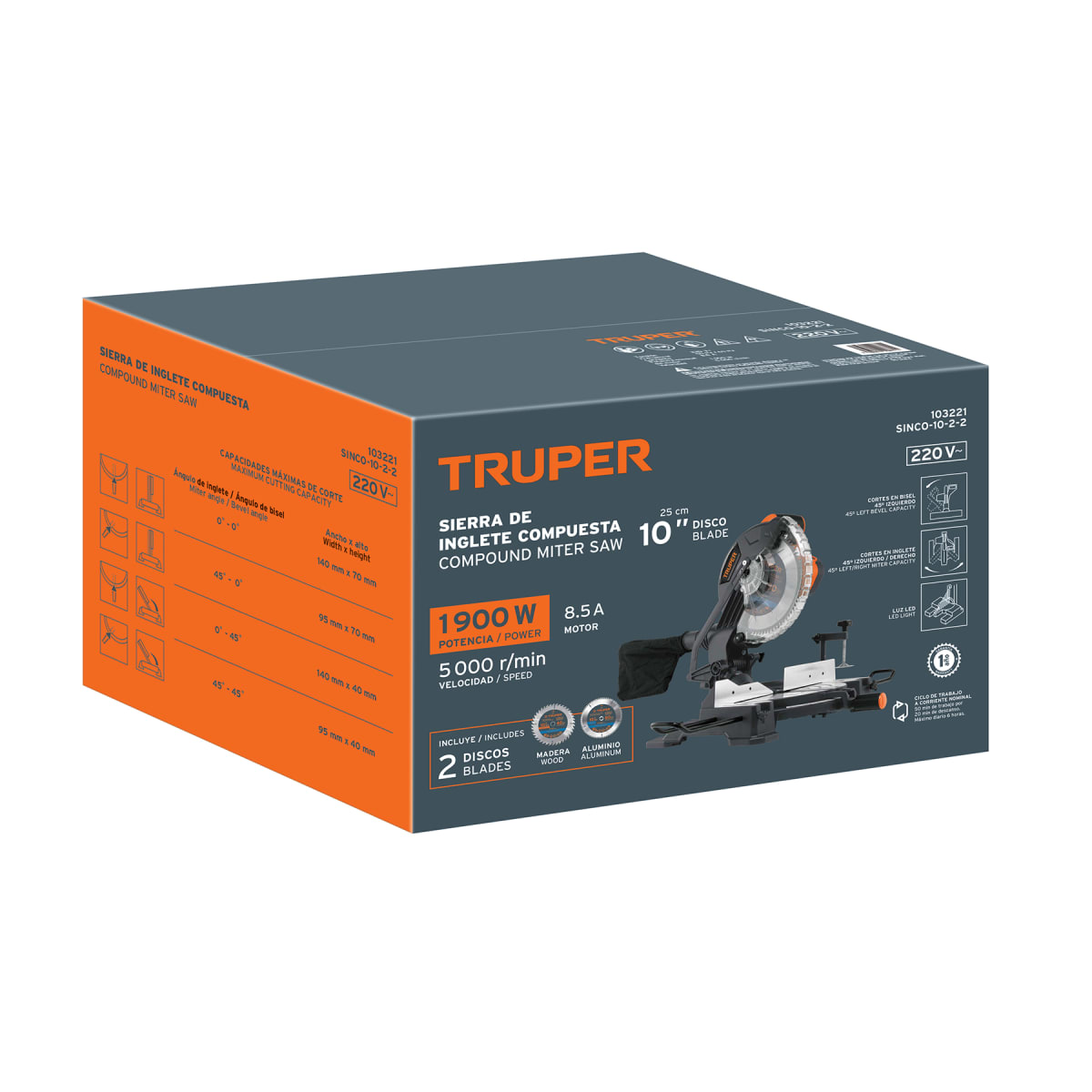 Sierra Ingleteadora Compuesta 10