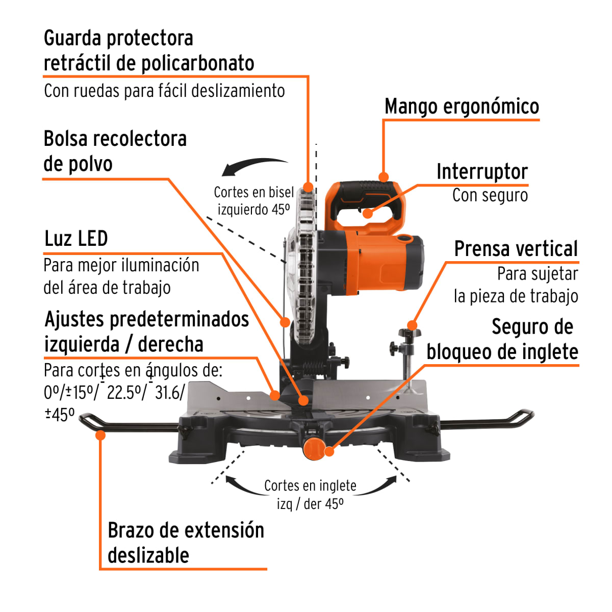 Sierra Ingleteadora Compuesta 10