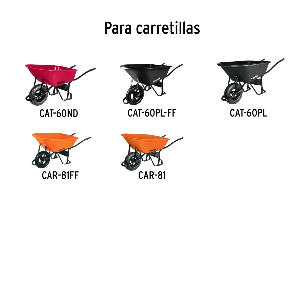 Par De Soportes Calibre 15 Para Carretillas TRUPER 118823