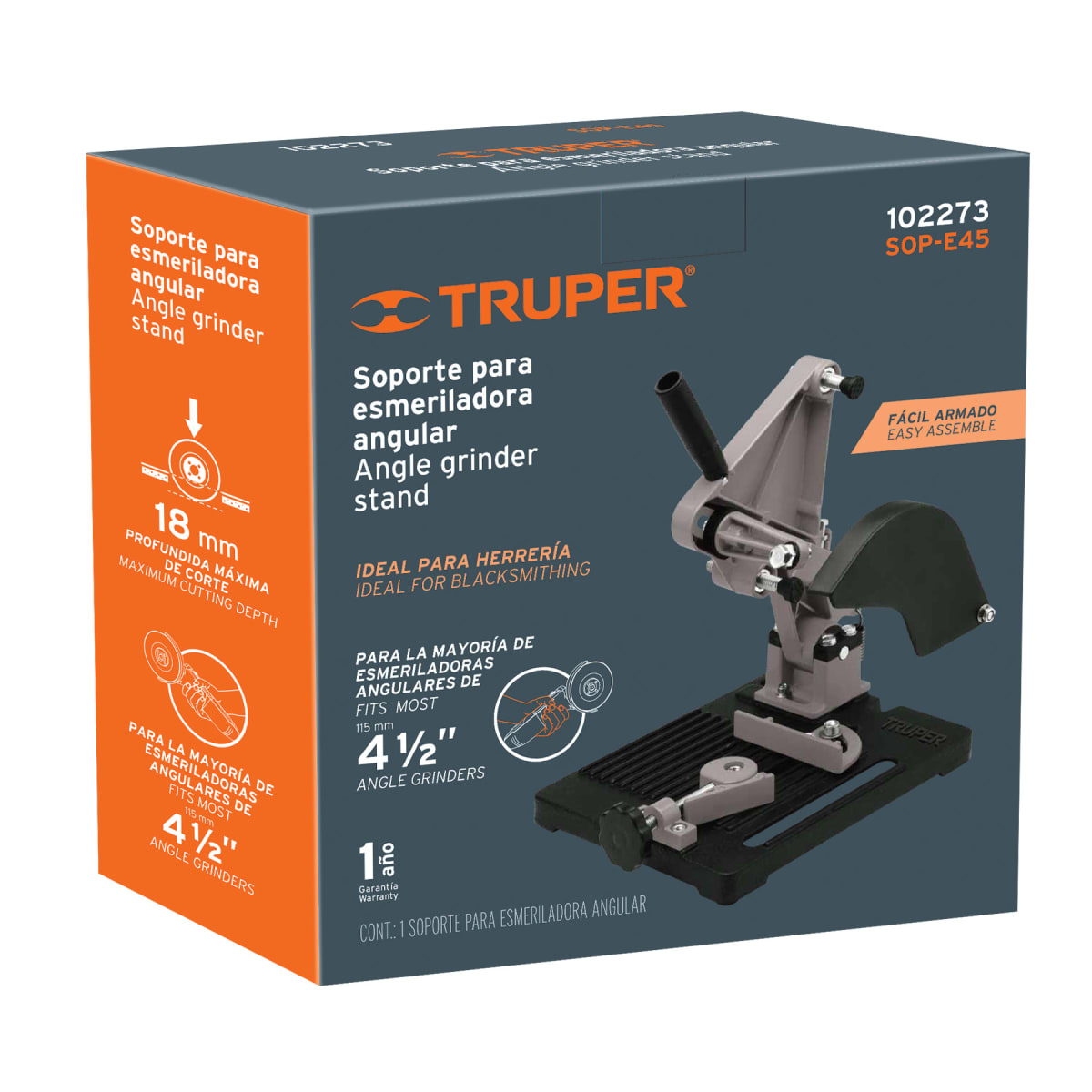 Soporte Para Amoladora Angular 4 1/2