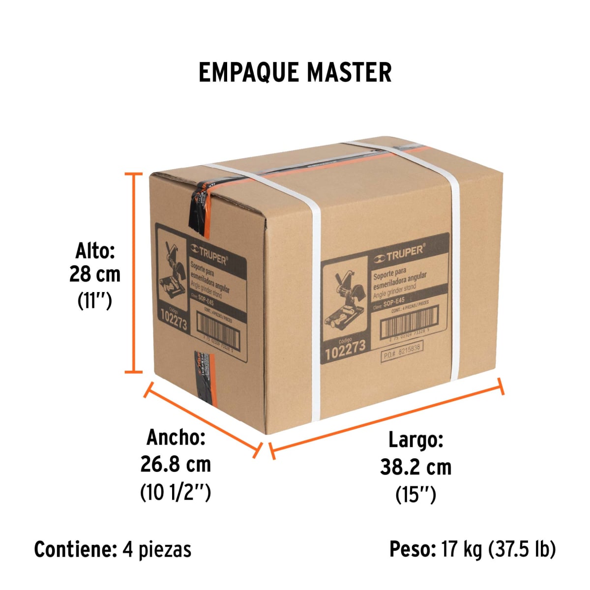 Soporte Para Amoladora Angular 4 1/2