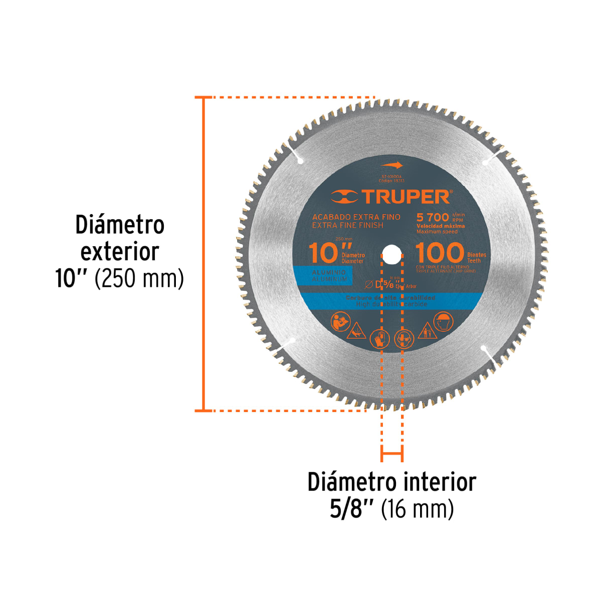 Disco Sierra Circular 10