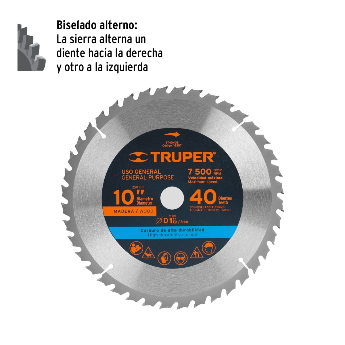 Disco Sierra Circular 10