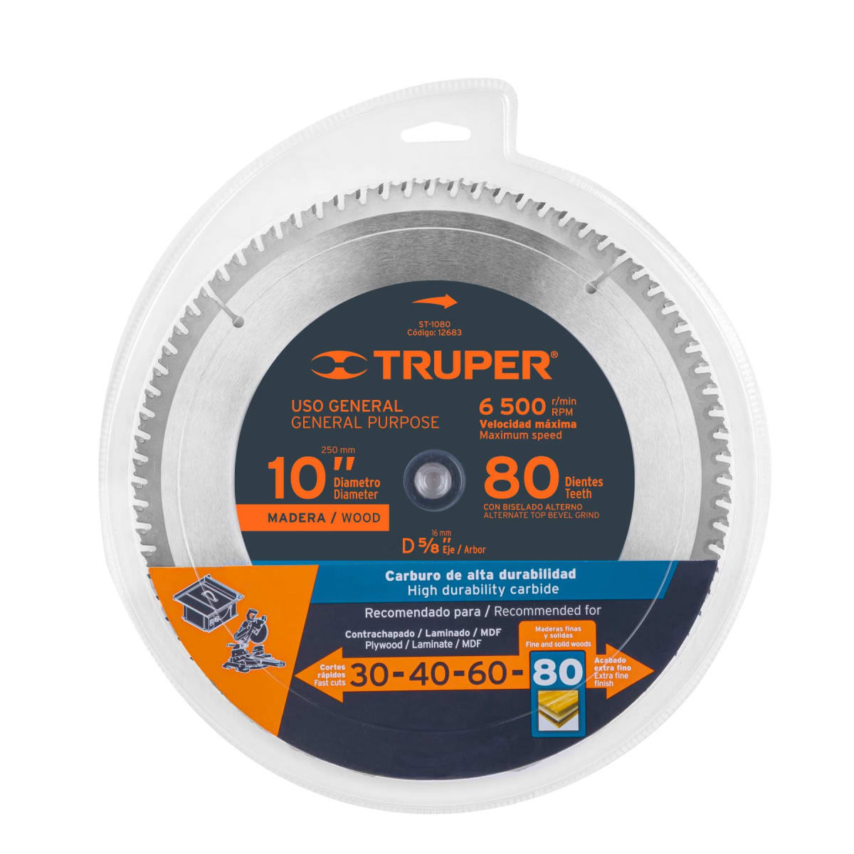 Disco Sierra Circular 10