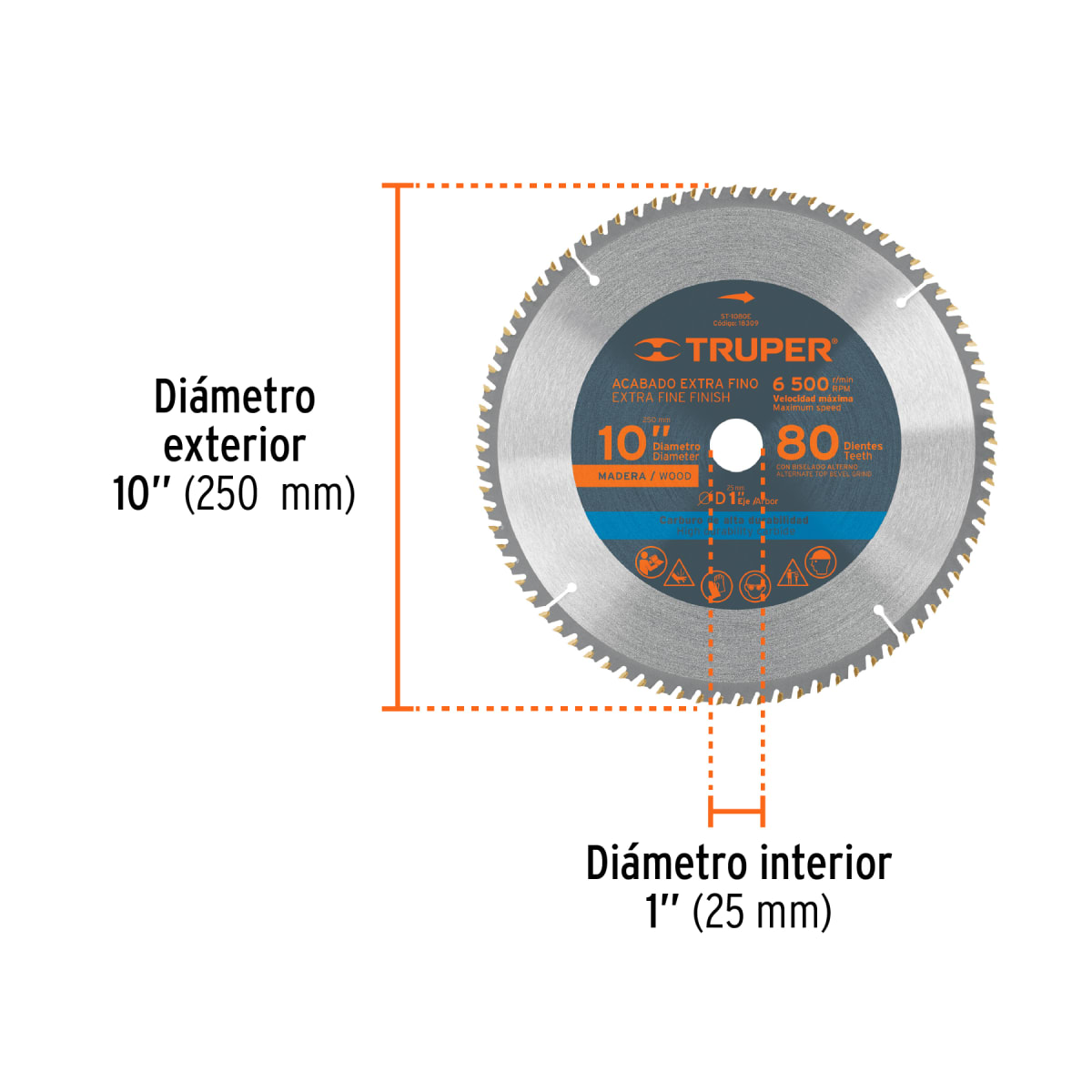 Disco Sierra Circular 10
