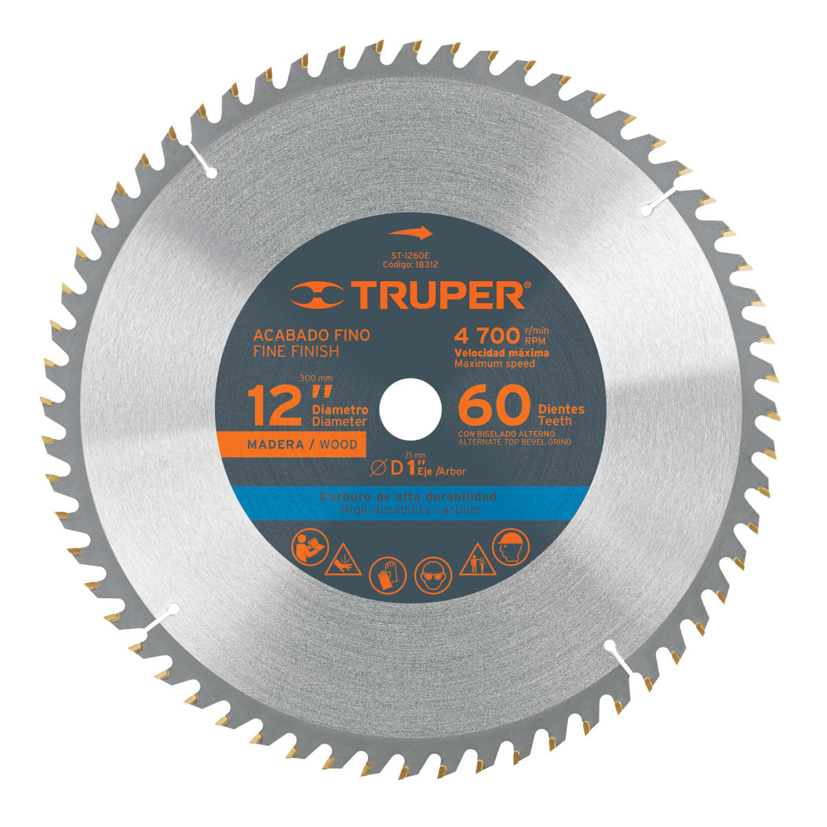 Disco Sierra Circular 12