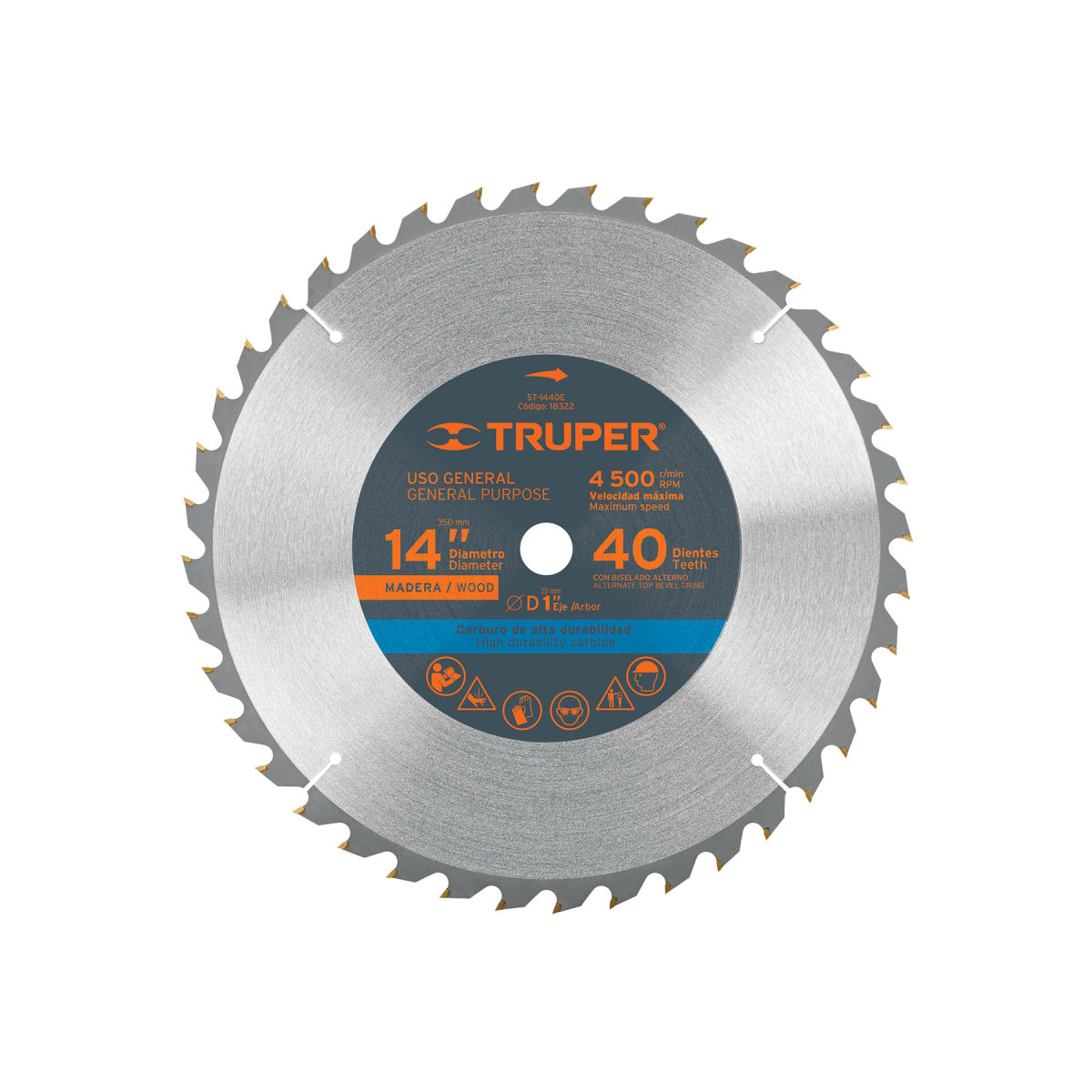 Disco Sierra Circular 14