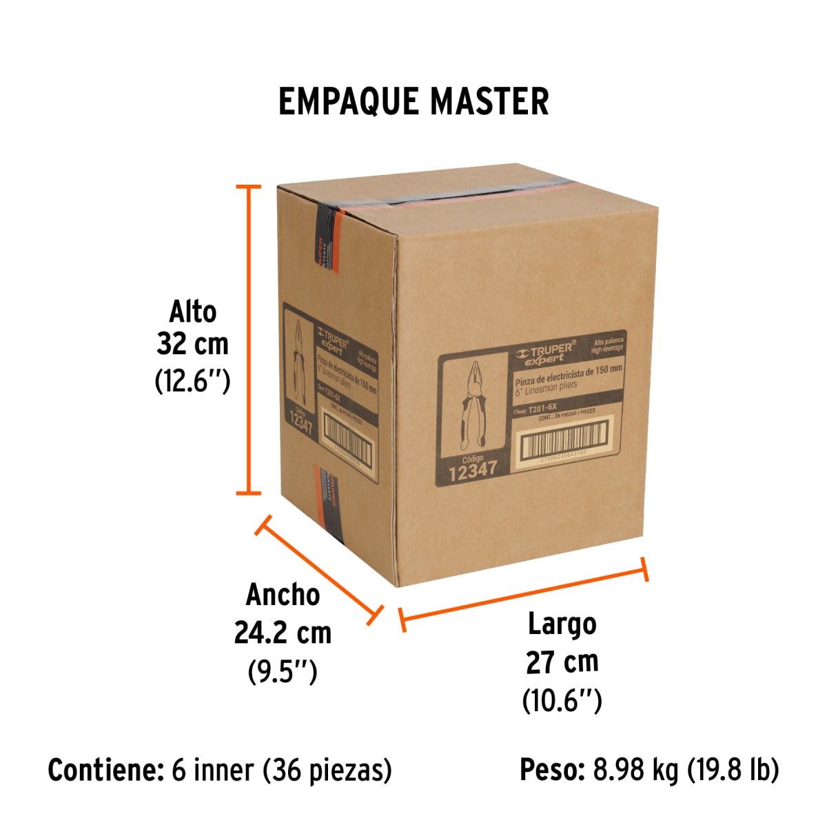 Alicate Para Electricista 6