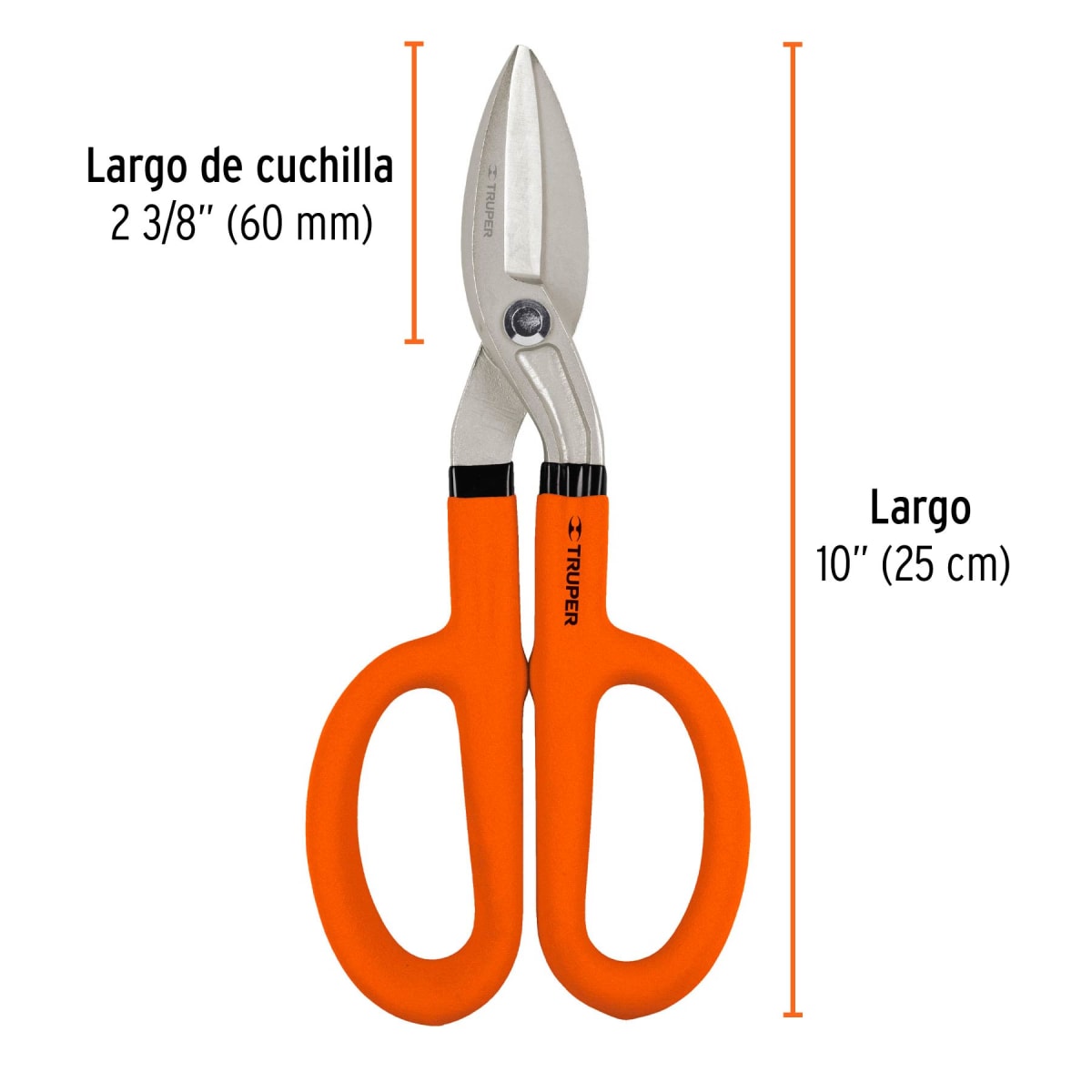 Tijera Hojalatero 10