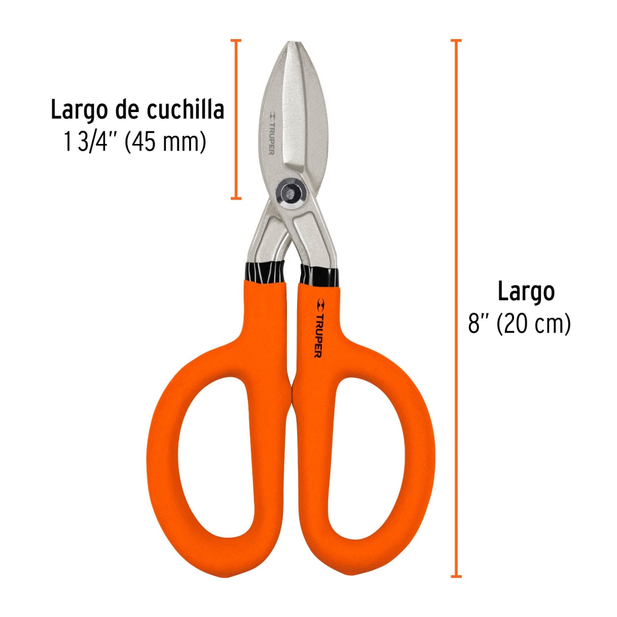 Tijera Hojalatero 8