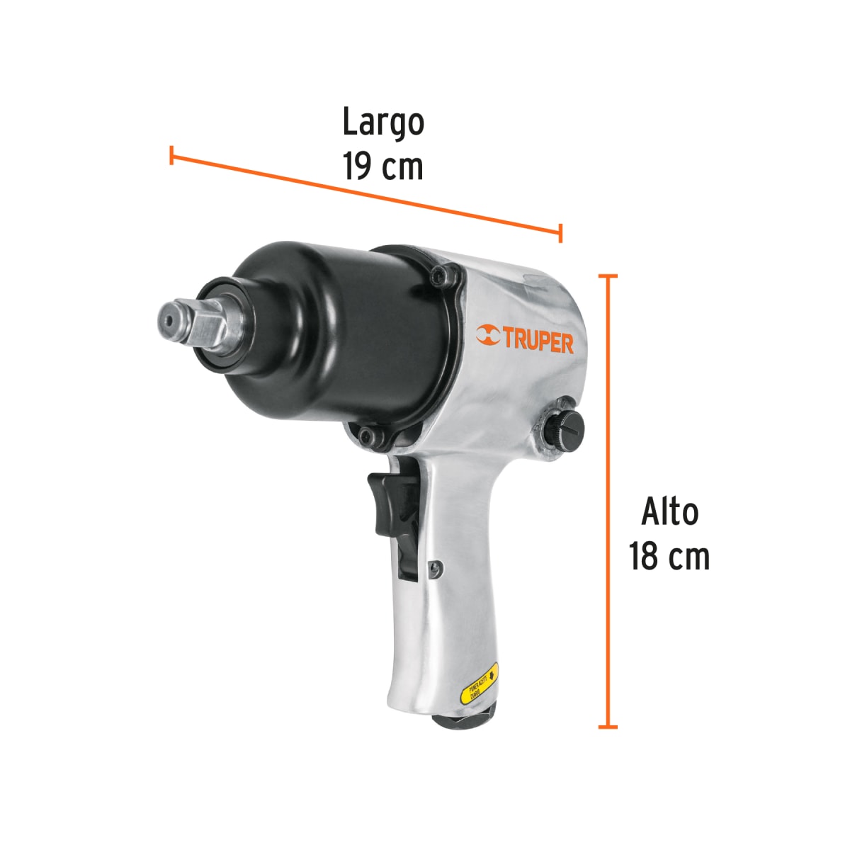 Llave De Impacto Neumática 1/2