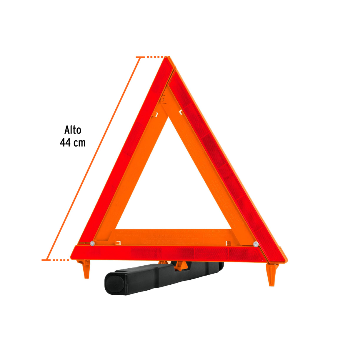 Triangulo De Seguridad 44 cm Plegable Truper 109422