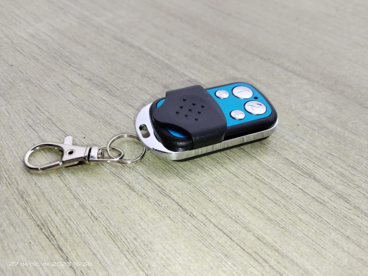 Control Remoto 433MHz, Clonación de Código fijo, para puertas de garage2