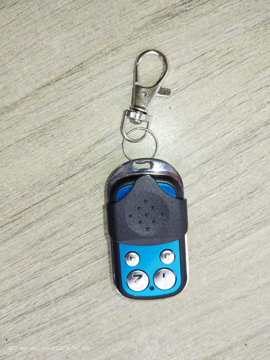 Control Remoto 433MHz, Clonación de Código fijo, para puertas de garage3