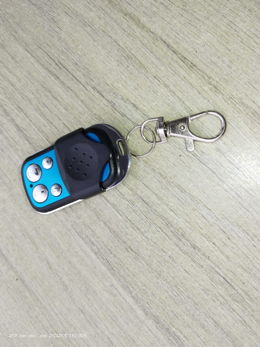 Control Remoto 433MHz, Clonación de Código fijo, para puertas de garage4