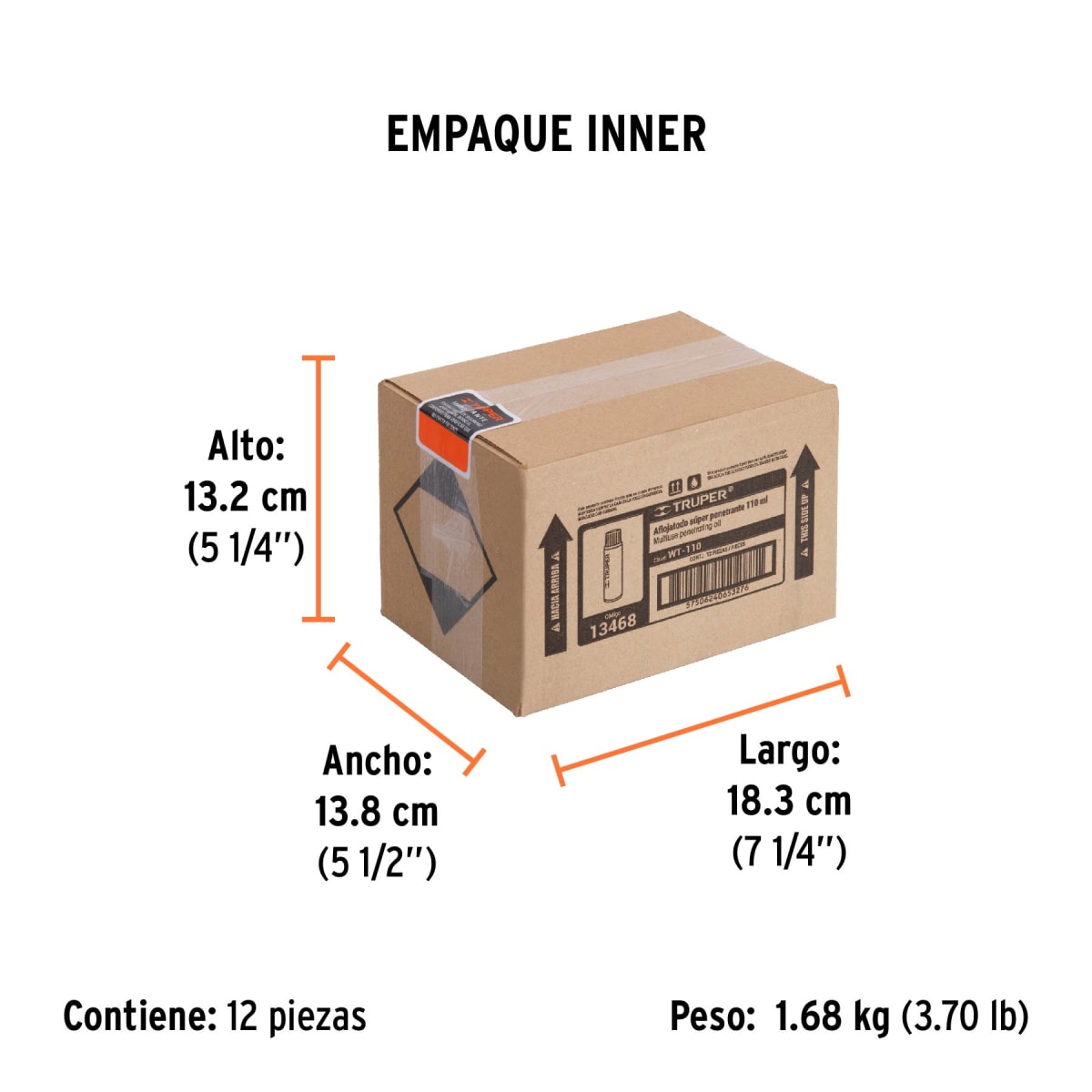 Aflojatodo En Spray 110Ml (4Oz) Truper 134683