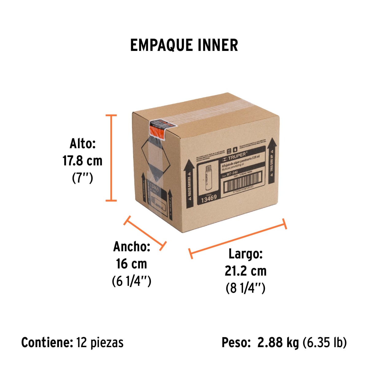 Aflojatodo En Spray 235 ml (8 oz) Truper 134692