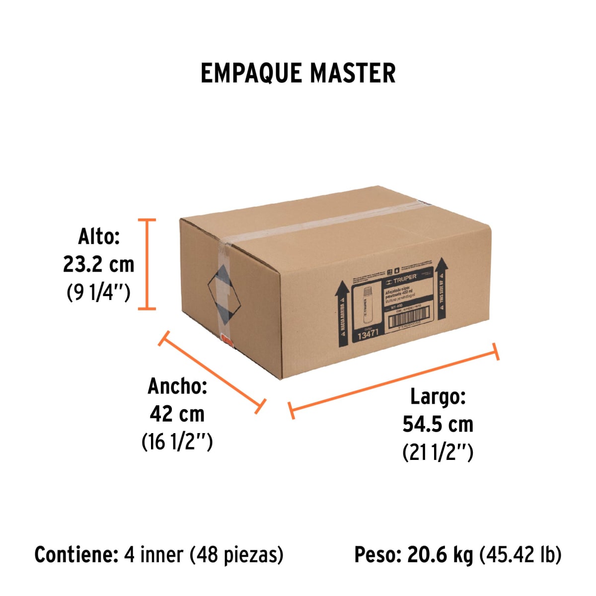 Aflojatodo En Spray 400 ml (14 oz) Truper 134713