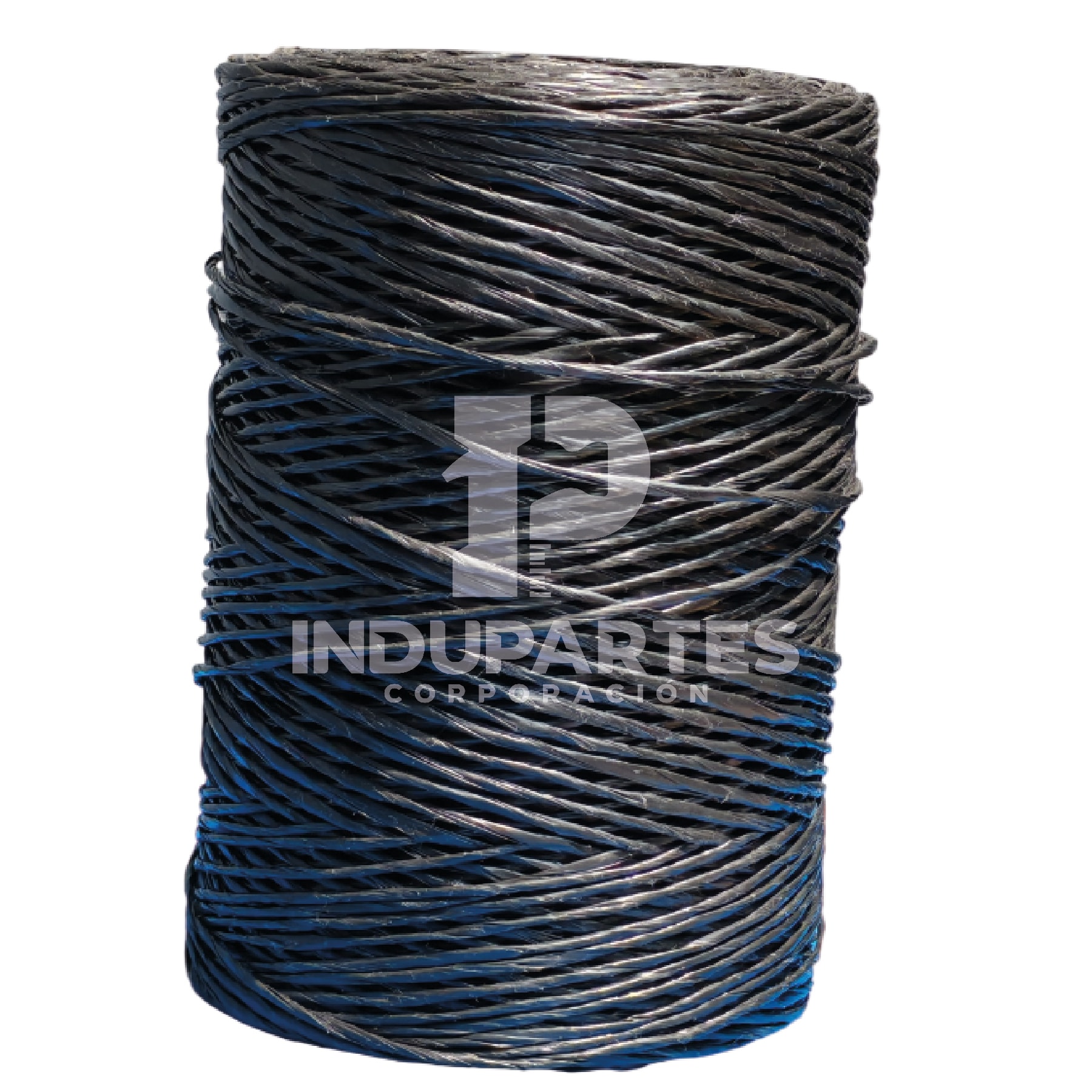 Api Rafia T Rafia Torcida Una Hebra Color Negro Anti UV | Indupartes Corp