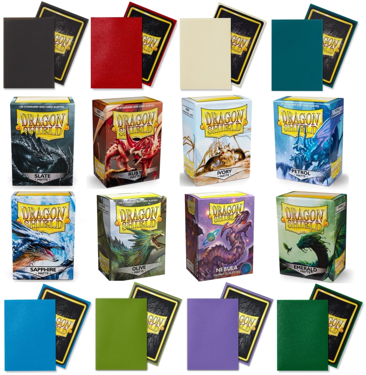 DRAGON SHIELD - SLEEVES JAPANESE SIZE MATTE (60)10