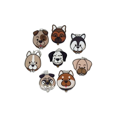 Llavero de razas de perros (varios modelos)