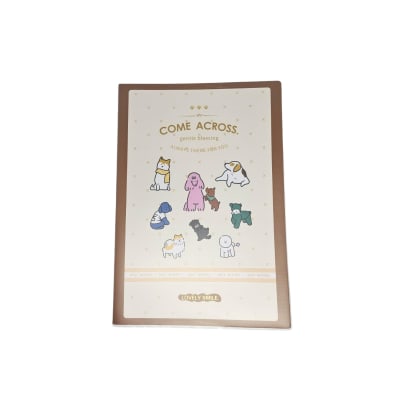 CUADERNO RAYADO PERRITOS
