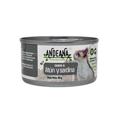 Andeana atun y sardina lata 85 g