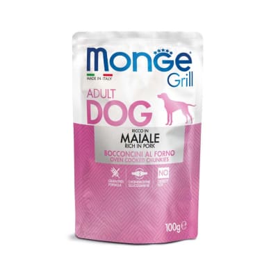 Monge Canine Grill Cerdo sobre 100 g