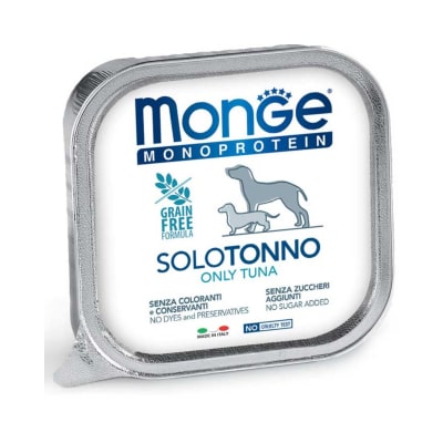 Monge Canine Adult Monoprotein Atun alutray 150 g