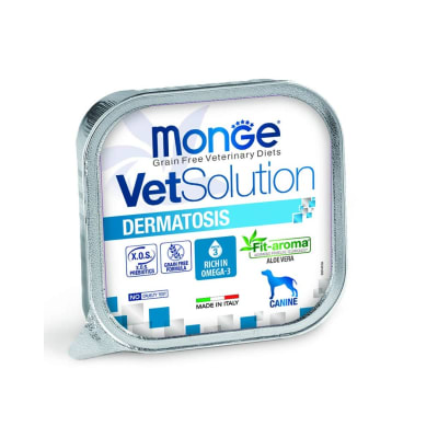 Monge VS Canine Dermatosis alutray 150 g