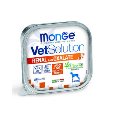 Monge VS Canine Renal & Oxalate alutray 150 g