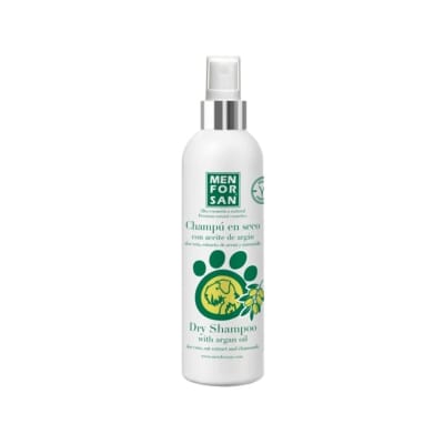 BAÑO SECO MEN FOR SAN CON ARGAN PARA PERROS 250 ML