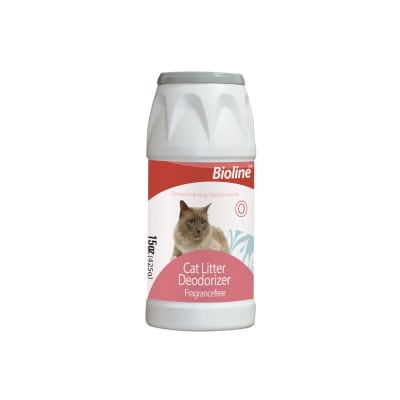 BIOLINE POLVO NEUTRALIZADOR DE OLORES PARA ARENA DE GATO X 425 GR