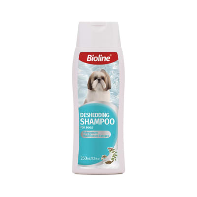 BIOLINE SHAMPOO ANTI-MUDA PARA PERROS X 250 ML