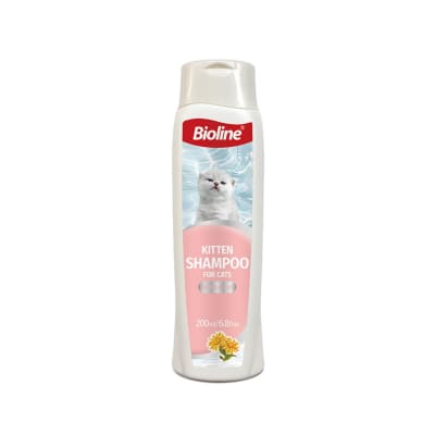 BIOLINE SHAMPOO PARA GATOS CACHORROS X 200 ML