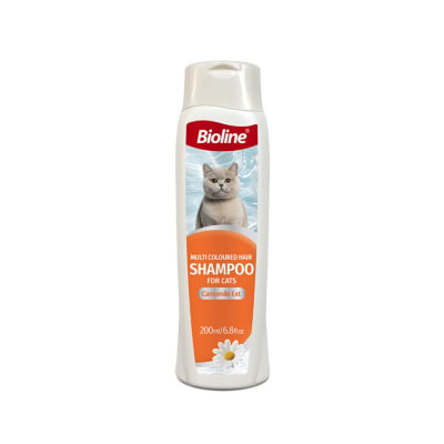 BIOLINE SHAMPOO PARA GATOS DE TODO COLOR X 200 ML