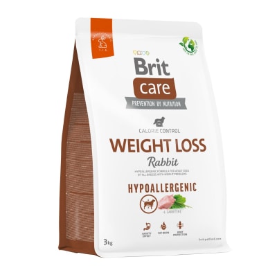 Brit Care Dog Hypoallergenic Weight Loss Rabbit