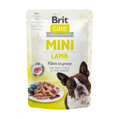 Brit Care Dog Mini Lamb fillets pouch 85 g