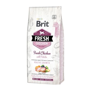 BRIT FRESH CHICKEN WITH POTATO PUPPY HEALTHY GROWTH 2.5 KG