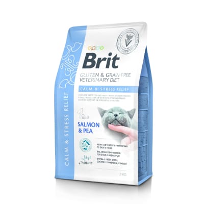 BRIT GF VET DIETS CAT CALM & STRESS RELIEF 2 KG