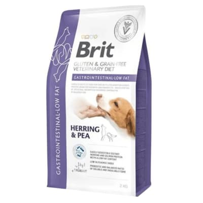 Brit GF Vet Diets Dog Gastrointestinal Low Fat 2 kg