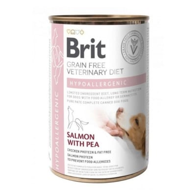 Brit GF Vet Diets Dog Hypoallergenic lata