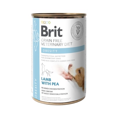 Brit GF Vet Diets Dog Obesity lata 400 gr