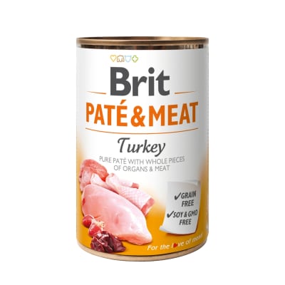 BRIT LATA PATE & MEAT TURKEY 400 G