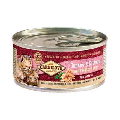 Carnilove gatito pavo y salmon lata