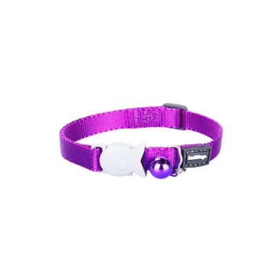 Cat Collar Design Red Dingo Classic Purple
