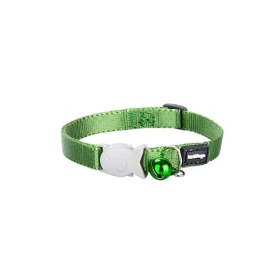 Cat Collar Design Red Dingo Pastel Green