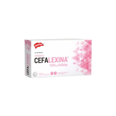 Cefalexina 500 mg comprimido por unidad